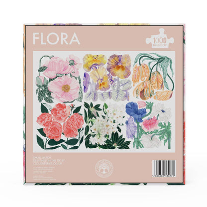 Puzzle 1000 Pièces 'Flora' – Design de Cecilia Pettersson | Cloudberries