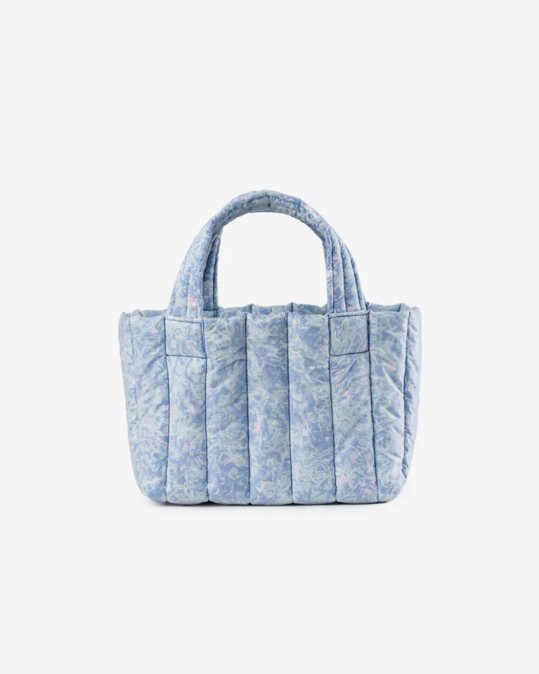 Mini Sac à Main Rembourré en matériaux recyclé - Bleu - Nova Kutimo