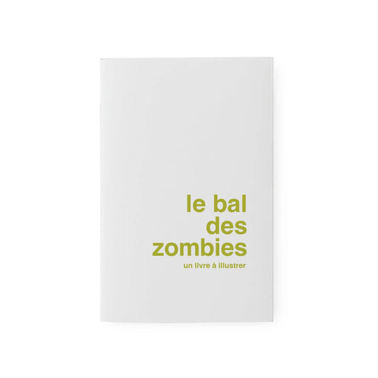 Livre à illustrer - le bal des zombies | Supereditions