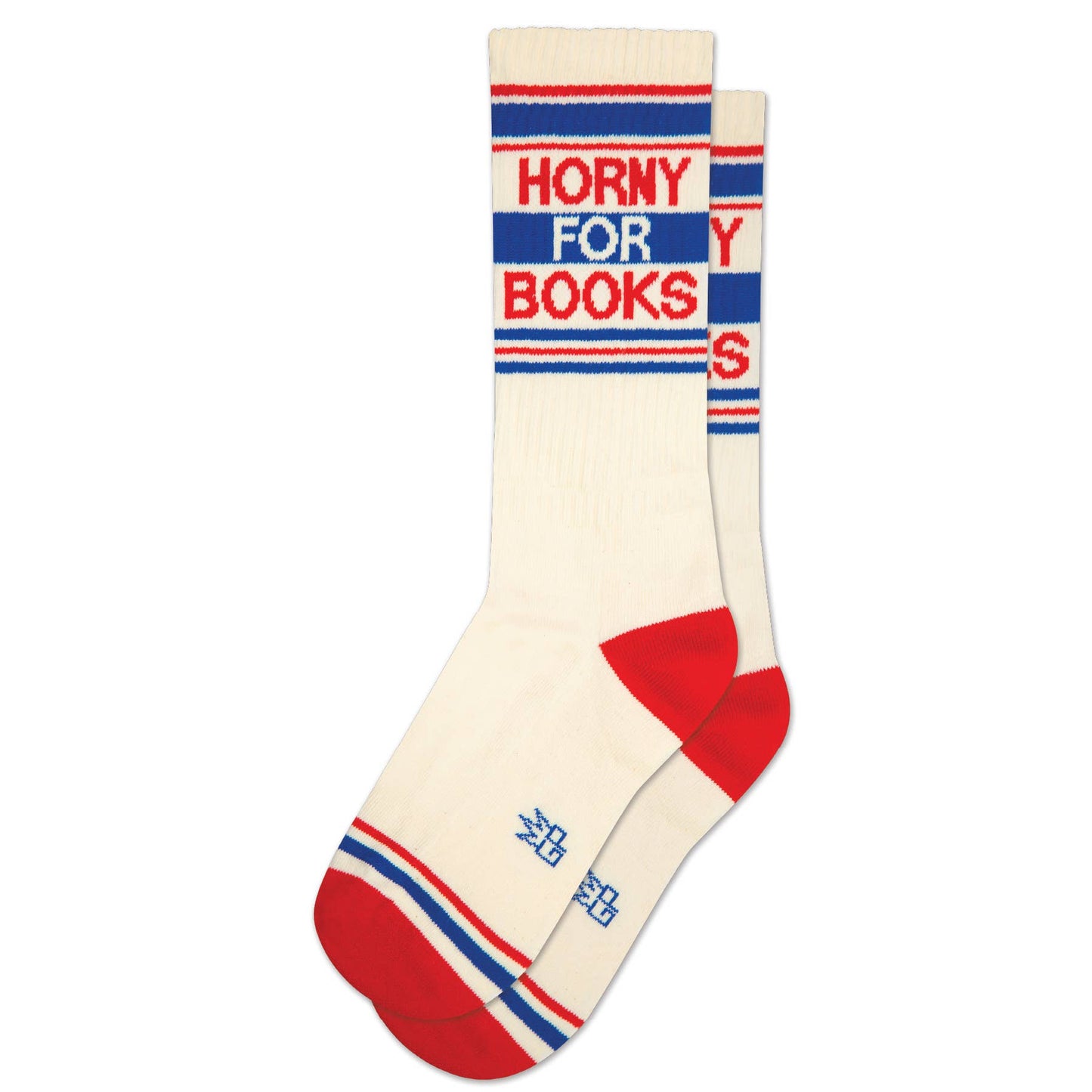 Chaussettes 'Horny For Books'