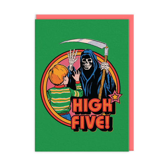 Carte de vœux "High Five"