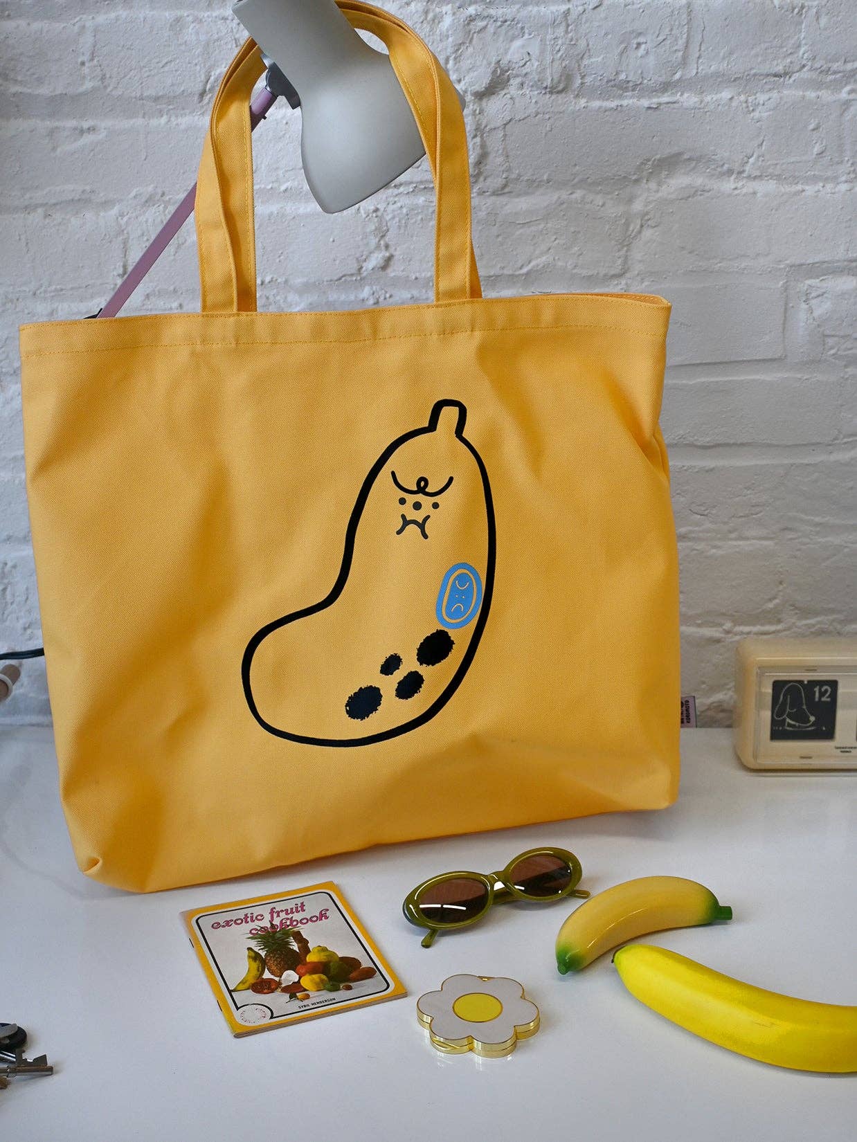 Sac fourre-tout sérigraphié « Bananas » | Coton Bio