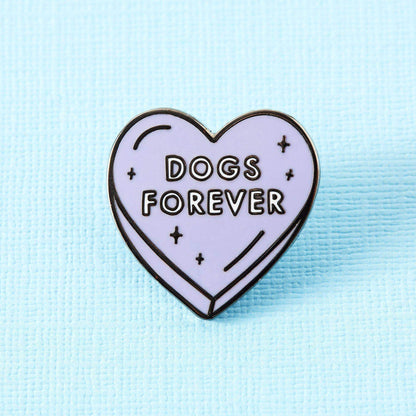 Pins émaillé "Dogs Forever"