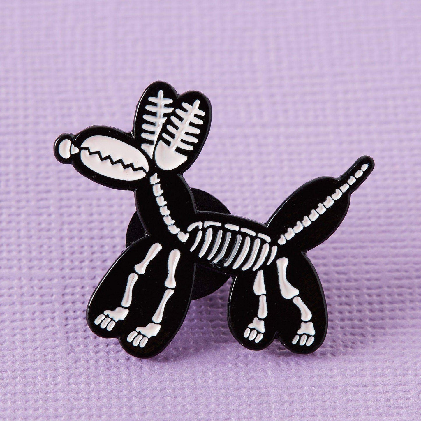 Pins émaillé "Dog balloon" squelette