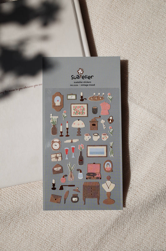 Planche de stickers Suatelier - Vintage Mood