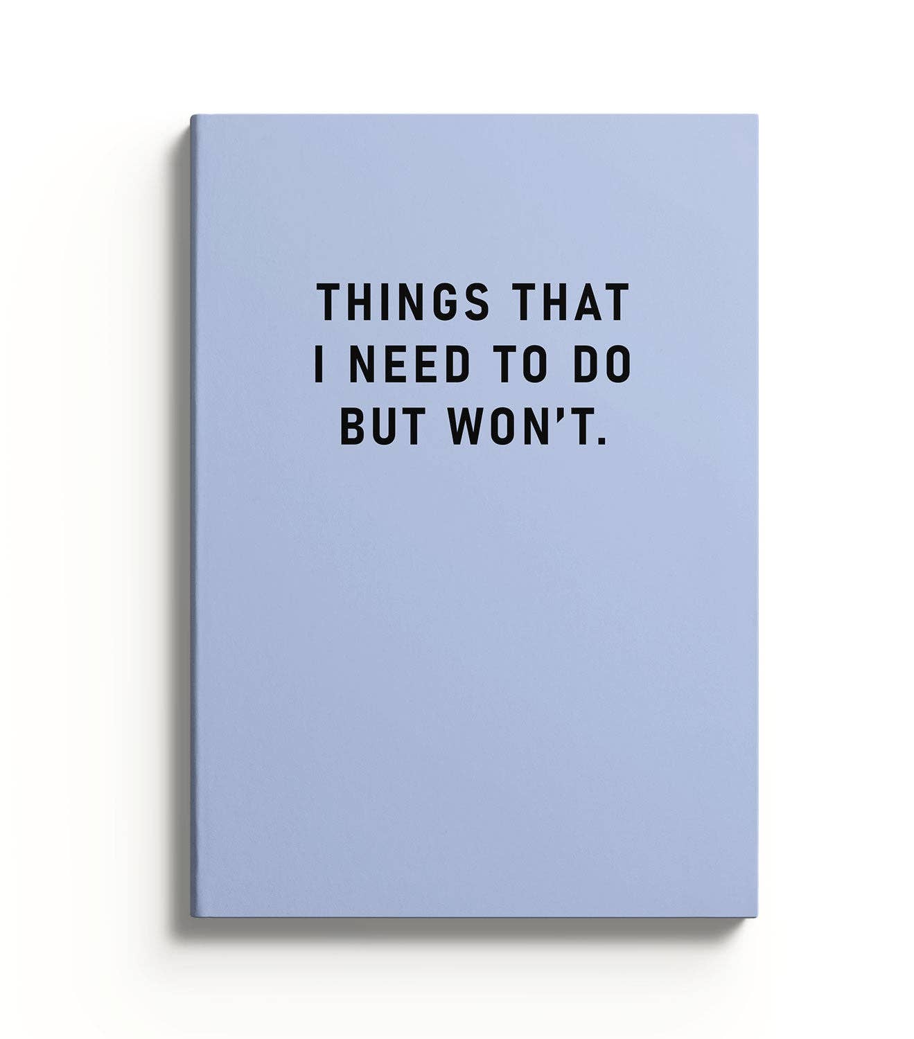 Carnet "Things I need to do" - A5 feuilles lignées