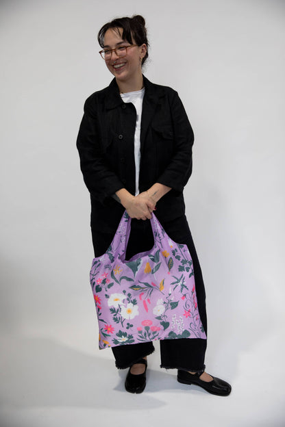 Sac Réutilisable "Floral" – Illustré par Banquet Workshop