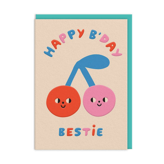 Carte anniversaire "Bestie"