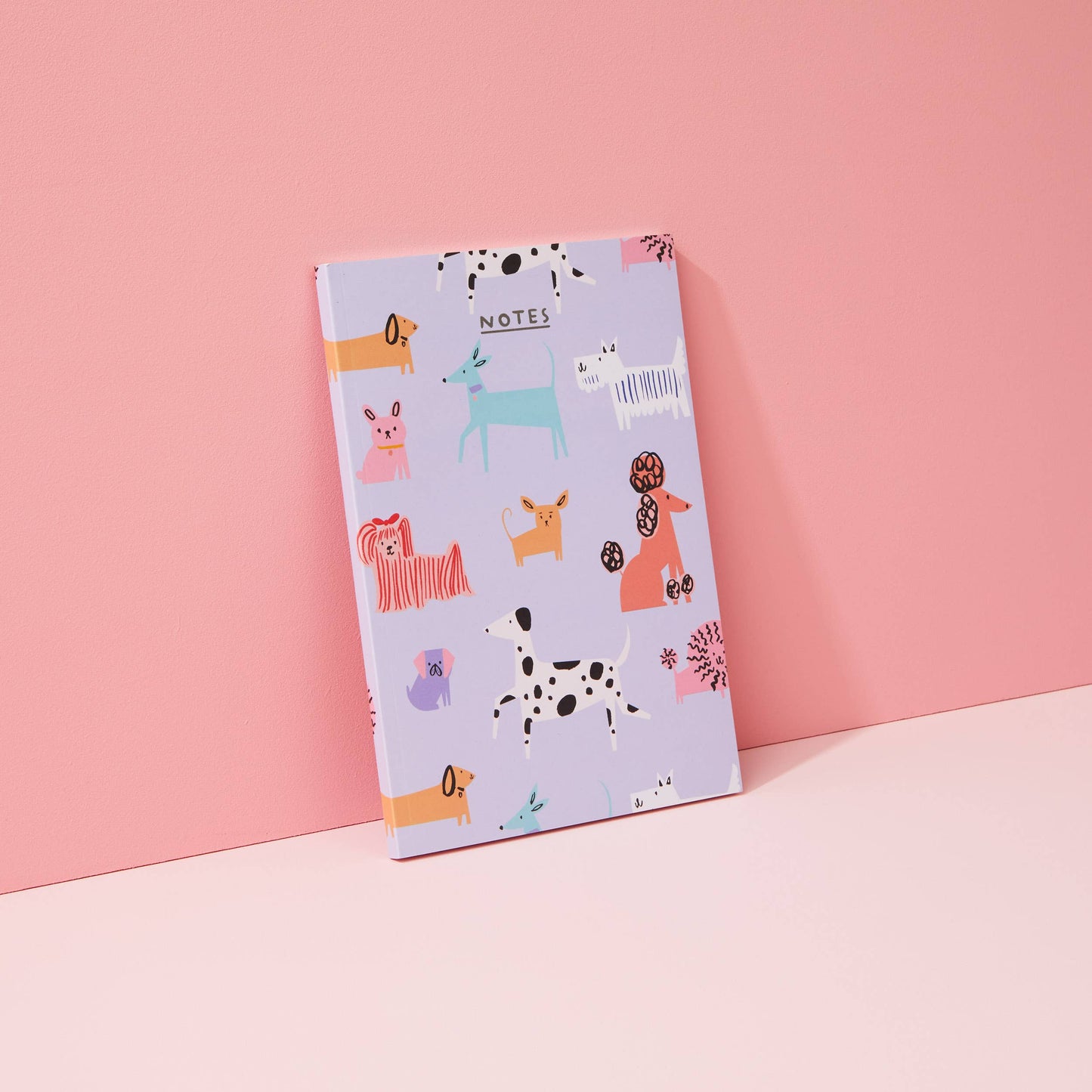 Carnet de notes A5 Chiens - 100 pages vierges | Rumble Cards x Ashley Le Quere