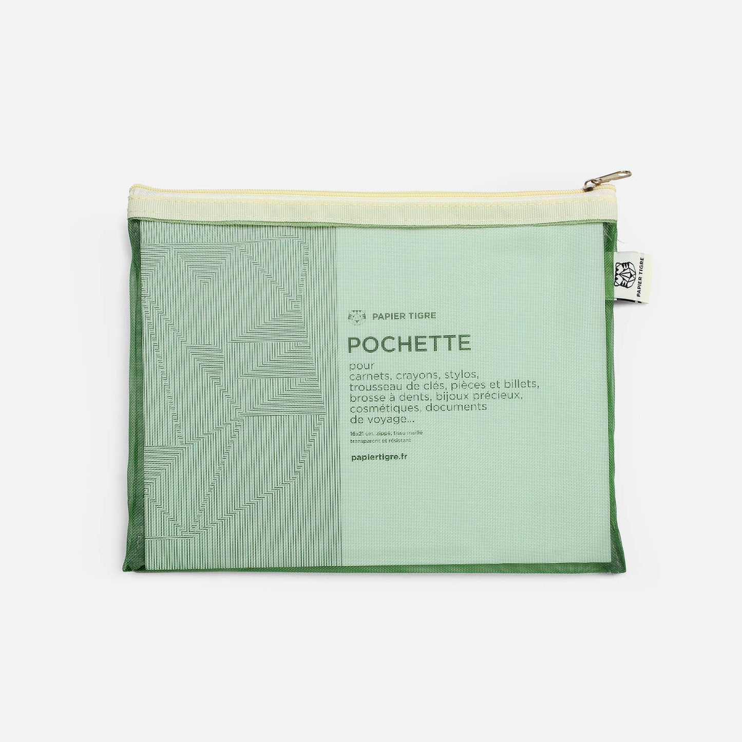 Pochette Moyenne en mesh - Vert