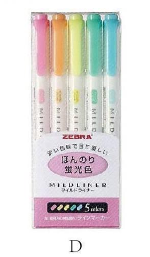 Surligneur double Zebra Mildliner | Fabriqués au Japon