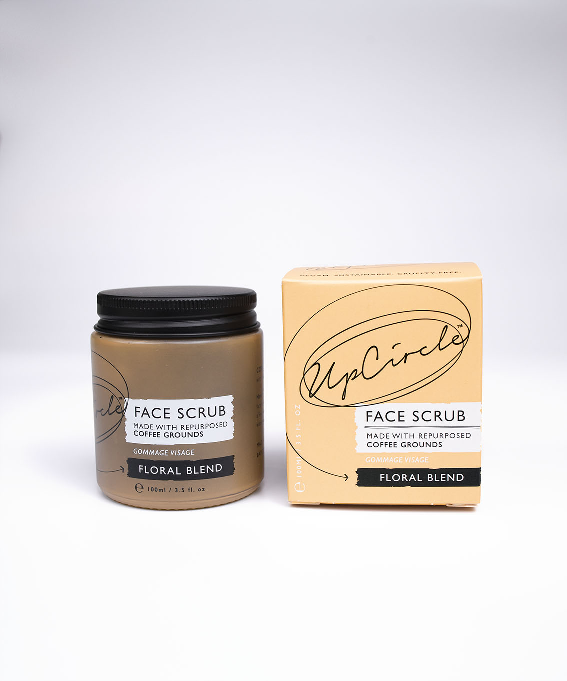 Gommage visage pour peaux sensibles Floral Blend - Nova Kutimo