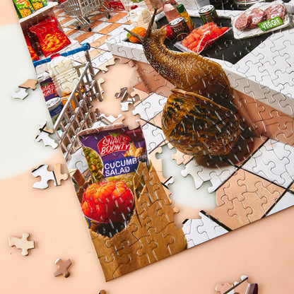 Puzzle "Slime Shop" – 500 Pièces, Épicerie pour Escargots