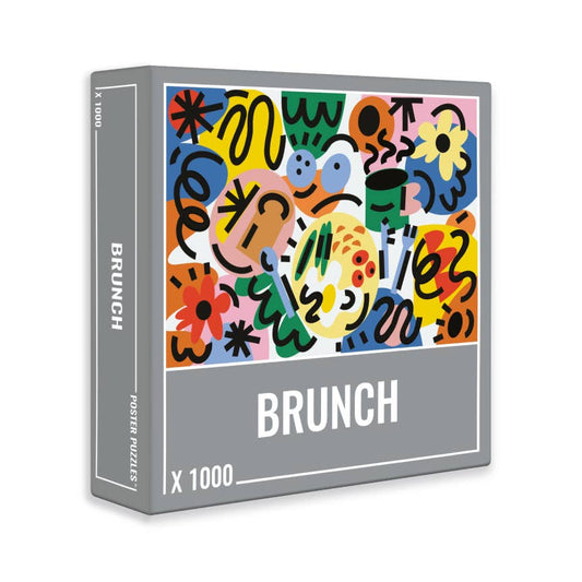 Puzzle 1000 pièces 'Brunch' - Illustration par Caroline Dowsett | Cloudberries