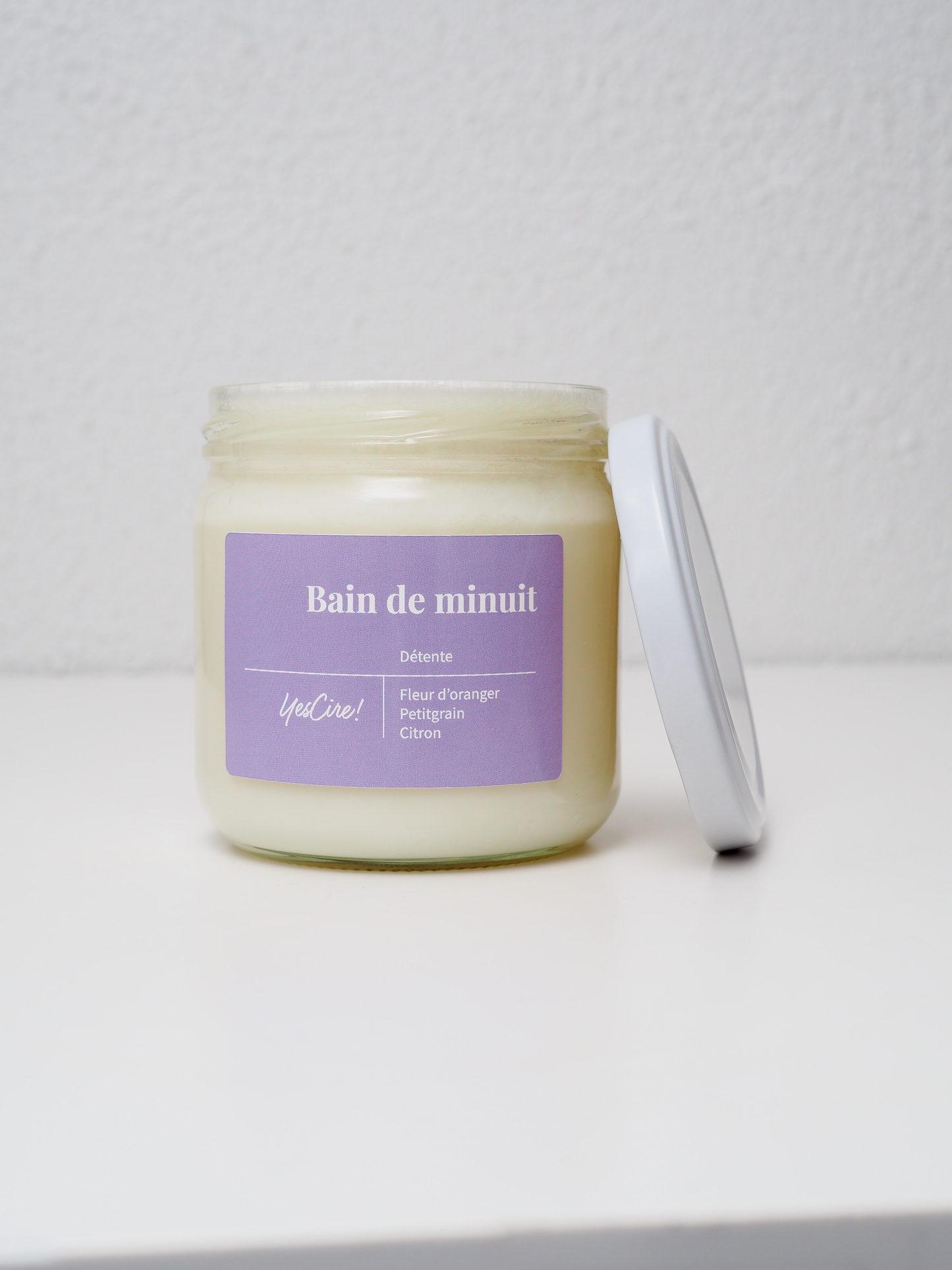 Bain de minuit, bougie "détente"