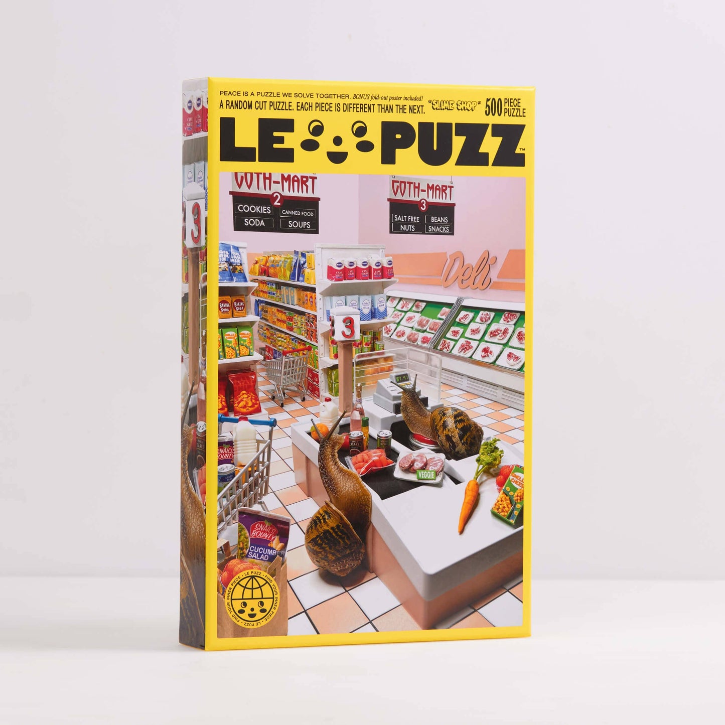 Puzzle "Slime Shop" – 500 Pièces, Épicerie pour Escargots