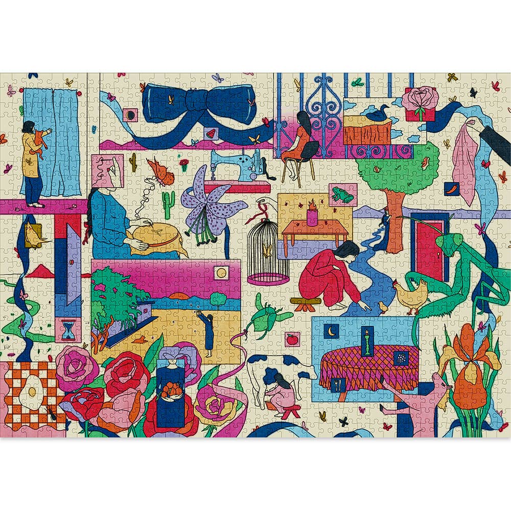 Puzzle 1000 pièces 'Reverie' - Illustration de Melissa Torres | Cloudberries