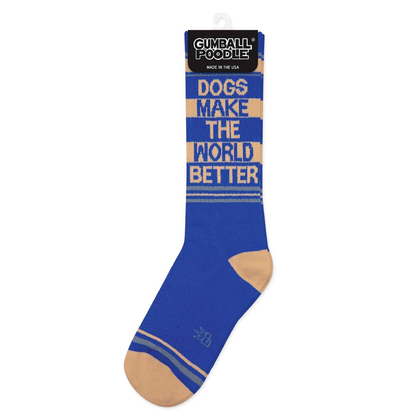 Chaussettes 'Dogs Make The World Better'