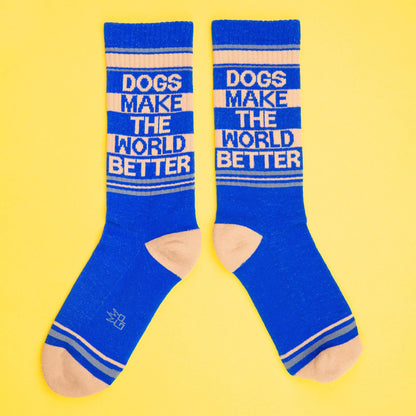 Chaussettes 'Dogs Make The World Better'