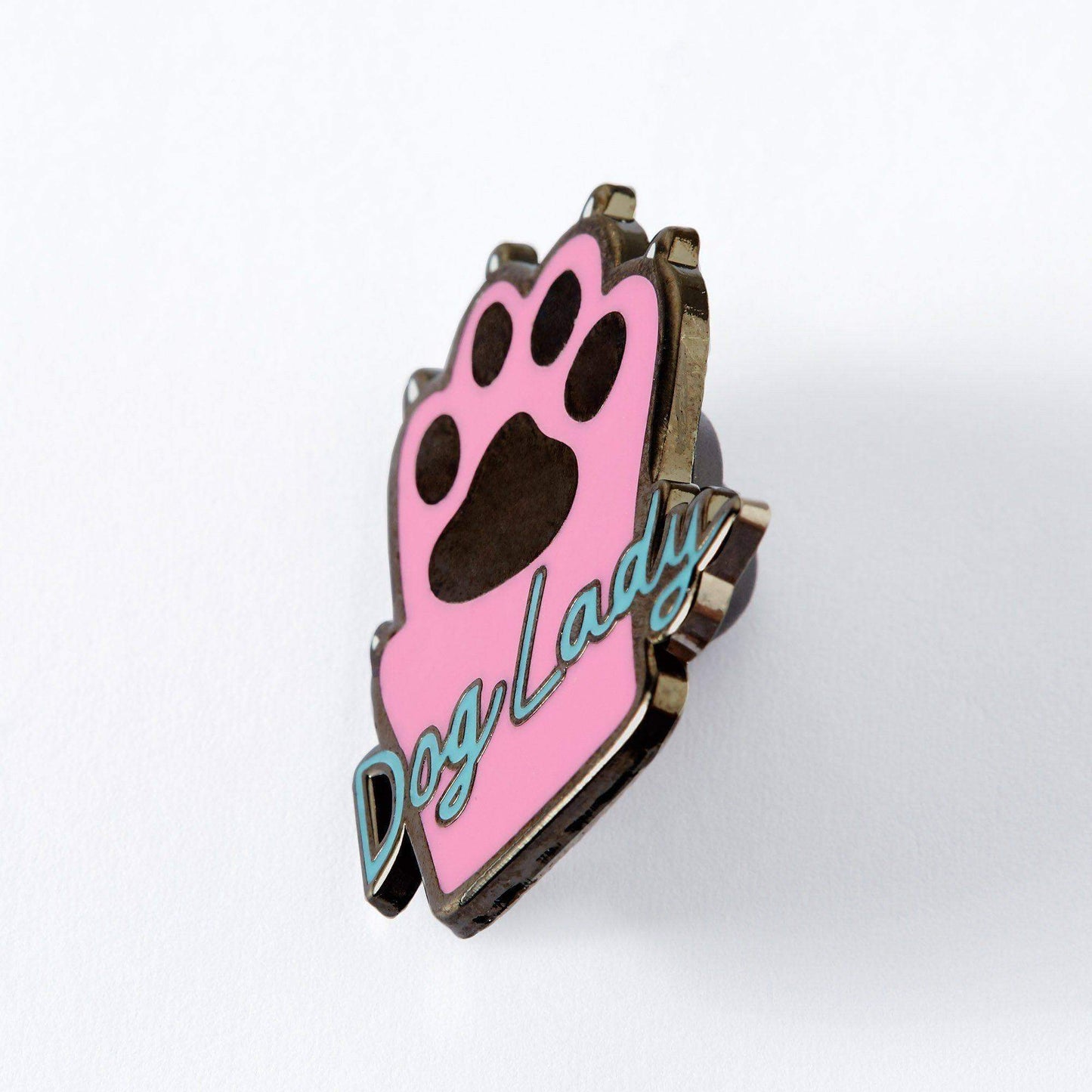 Pins émaillé "Dog Lady"