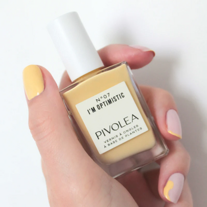 Vernis naturel - Jaune mimosa | I'm Optimistic