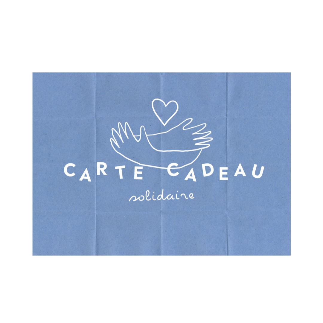 CARTE CADEAU solidaire 💙