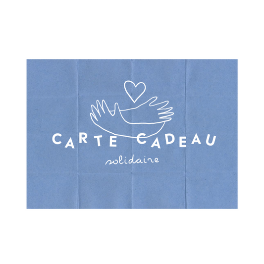 CARTE CADEAU solidaire 💙